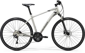 Гибридный велосипед Merida Crossway 600 MattTitan/GlossyBlack/Grey (2020)