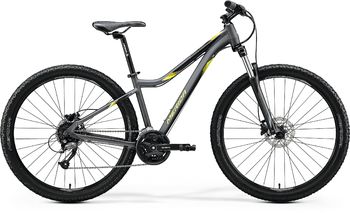 Велосипед MTB Merida Matts 7.40 MattAnthracite/Yellow/Black (2020)