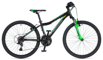 Подростковый велосипед Author A-Matrix черный/зеленый/желтый (2020)