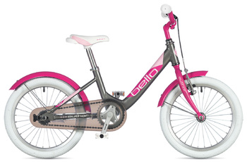 Детский велосипед Author Bello серый/розовый (2020)