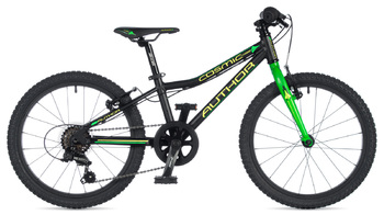 Подростковый велосипед Author Cosmic черный/зеленый (2020)