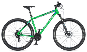 Велосипед MTB Author Impulse зеленый/синий (2020)