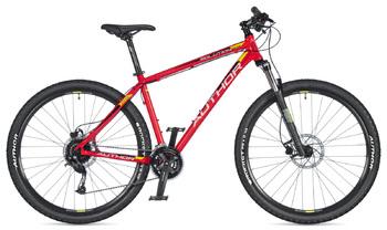 Велосипед MTB Author Solution 29 красный/желтый (2020)