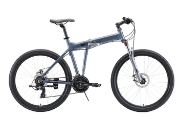 Велосипед MTB Stark Cobra 26.2 D серый/черный (2020)