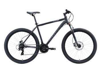 Велосипед MTB Stark Hunter 27.2 HD чёрный/серый (2020)