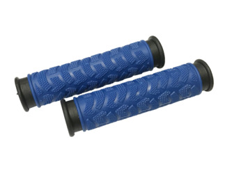 Ручки на руль  Clarks C49BB Blue/Black  диаметр ~22 мм, длина 125 мм  (2020)