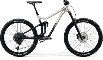 Велосипед двухподвес Merida One-Sixty 400 SilkTitan/Black (2020)