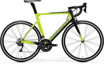 Шоссейный велосипед Merida Reacto 4000 MattBlack/GlossyGreen (2020)