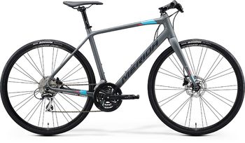 Городской велосипед Merida Speeder 100 MattDarkGrey/Blue/Pink/Black (2020)