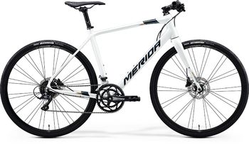 Городской велосипед Merida Speeder 200 White/DarkSilver/Gold (2020)