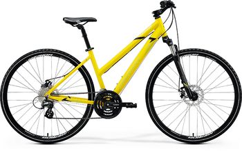 Гибридный велосипед Merida Crossway 15-MD Lady SilkBrightYellow(Black) (2020)
