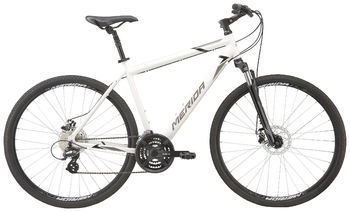 Гибридный велосипед Merida Crossway 15-MD GlossyWhite(Black/Grey) (2020)