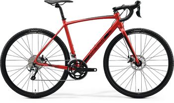 Шоссейный велосипед Merida Mission CX300 SE размер 56 см, цвет: SilkX'masRed/Black (2020)