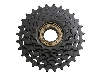 Трещетка SunRace M05 Black, 6 скор., 14-28Т (2020)
