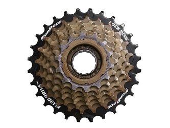 Трещотка SunRace M2A brown-black, 7 скор.14-28T (2022)