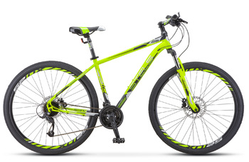 Велосипед MTB Stels Navigator-910 D V010 Лайм/чёрный (2020)