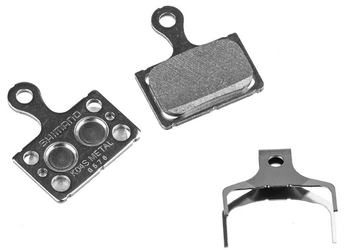 Колодки тормозные Shimano K04S на стальной основе для дисковых тормозов (2022)