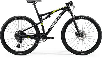 Велосипед двухподвес Merida Ninety-Six 9.3000 SilkMetallicBlack/GlossyGreen (2020)