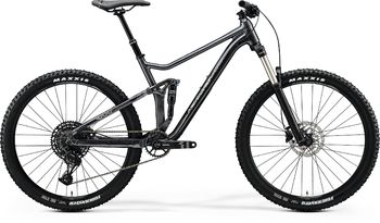 Велосипед двухподвес Merida One-Twenty 7.400 GlossyAnthracite/Silver (2020)