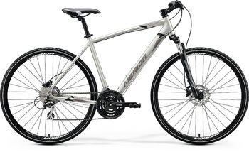 Гибридный велосипед Merida Crossway 20-D SilkTitan/Black/Grey (2020)