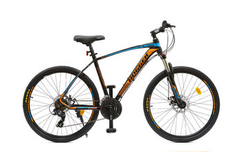 Велосипед MTB HOGGER RISER Disk Blue/Orange/Bk (2020)
